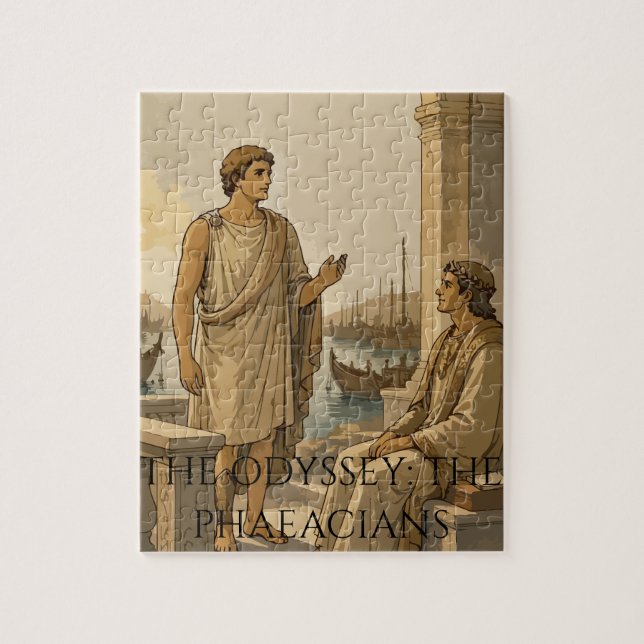 Puzzle The Phaeacian Court (Vertical)
