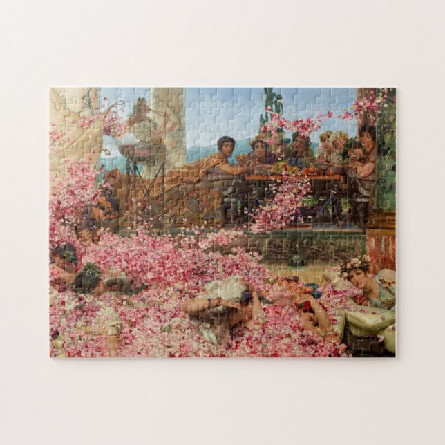 Puzzle The Roses of Heliogabalus by Lawrence Alma-Tadema (Horizontal)