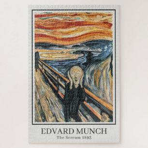 Puzzle The Scream (1893) par Edvard Munch