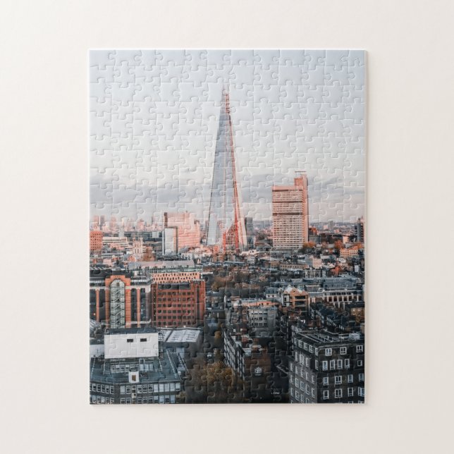 Puzzle The Shard À Londres, Angleterre Sunset Urban Panor (Vertical)