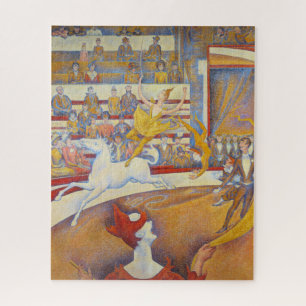 Puzzle The Sircus by Georges Seurat - Vintage Art