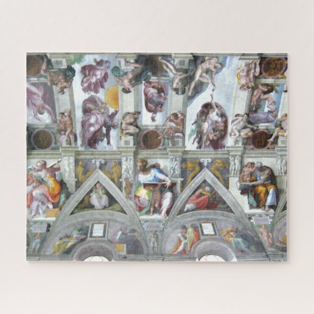 Puzzle THE SISTINE CHAPEL CEILING Vatican Rome (Horizontal)