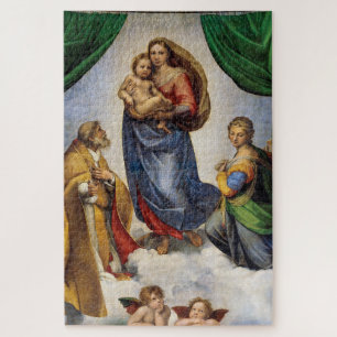 Puzzle The Sistine Madonna   Raphael