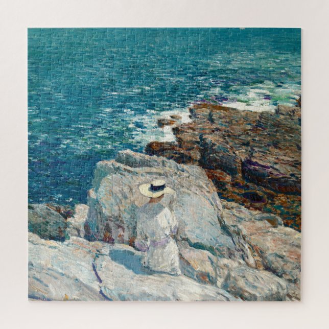 Puzzle The South Ledges, Appledore par Childe Hassam (Vertical)