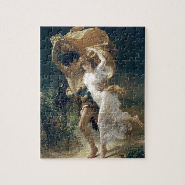 Puzzle The Storm by Pierre Auguste Cot (Vertical)