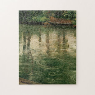 Puzzle The Yerres Rain Gustave Caillebotte