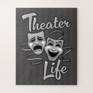 Puzzle Théâtre Vie Comédie et masques de tragédie