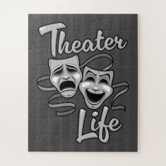 Puzzle Théâtre Vie Comédie et masques de tragédie