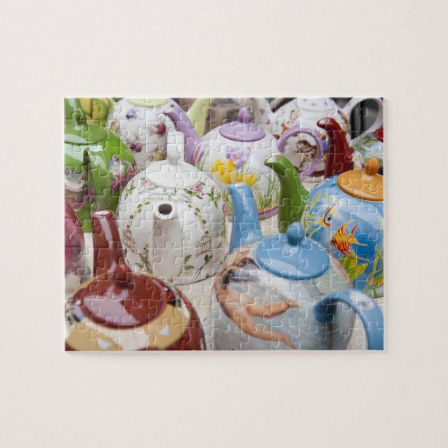 Puzzle Théières en vente à Leipzig, Allemagne (Horizontal)