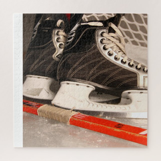 Puzzle thématique de hockey sur glace (Vertical)