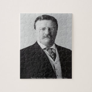 Puzzle Theodore Roosevelt 26e président des États-Unis.