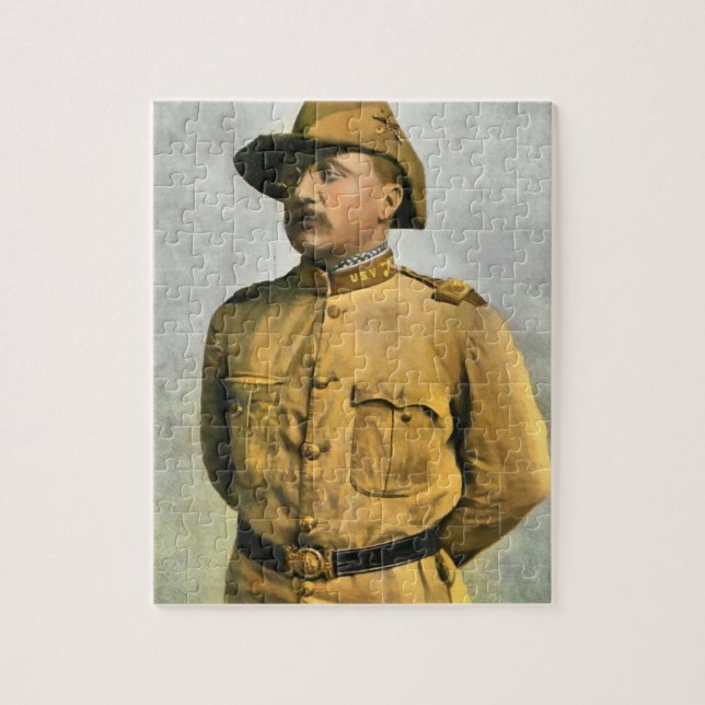 PUZZLE THEODORE ROOSEVELT EN TANT QUE CAVALIER (Vertical)