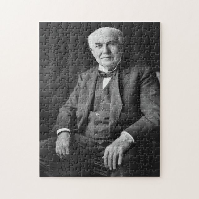 Puzzle Thomas Edison Portrait (Vertical)