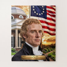 Thomas Jefferson : 3e président des États-Unis