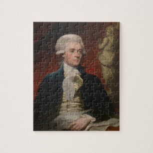 Puzzle Thomas Jefferson par le brun de Mather (1786)