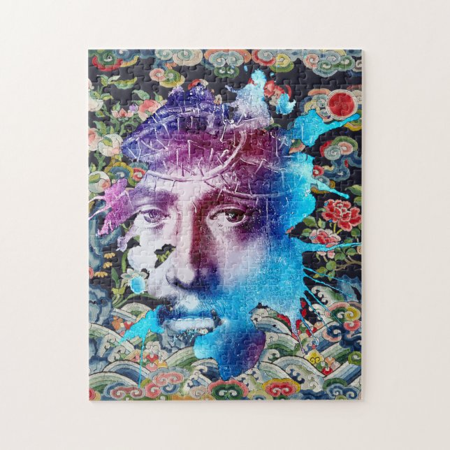 Puzzle Thorn Crown Jésus Christ Passion Art Abstrait (Vertical)