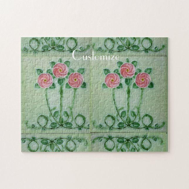Puzzle Three Pink Roses Thunder_cove (Horizontal)