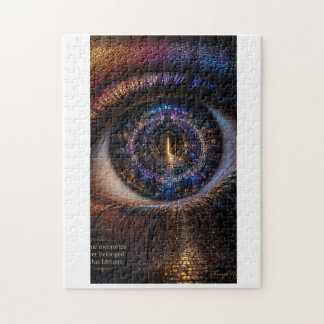 Puzzle Through My Eyes™ Porte Oubliée Fantastique Yeux Pu