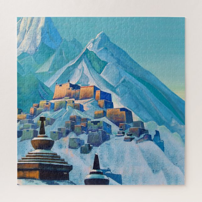 Puzzle « Tibet Himalayas » par Nicholas Roerich (Vertical)