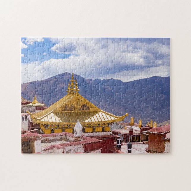 Puzzle Tibet - Monastère bouddhiste de Ganden (Horizontal)