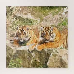 Puzzle Tiger 001 par JAMFoto