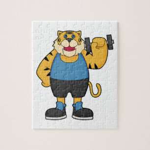 Puzzle Tiger Fitness Dumbbell