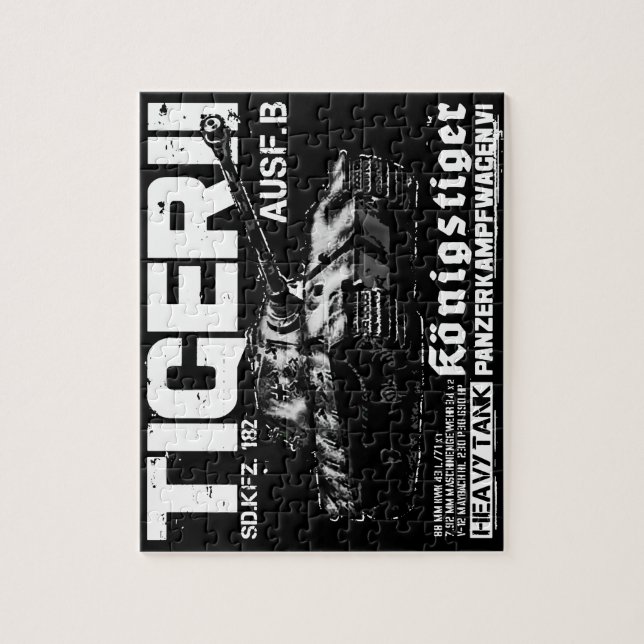 Puzzle Tiger II (Vertical)