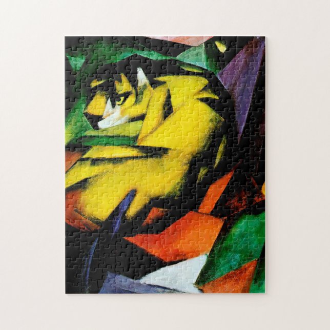 Puzzle Tiger par Franz Marc (Vertical)