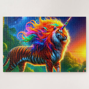 Puzzle Tiger Unicorn