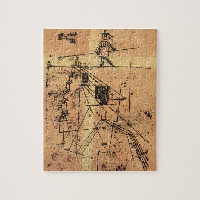 Puzzle Tightrope Walker par Paul Klee (Vertical)