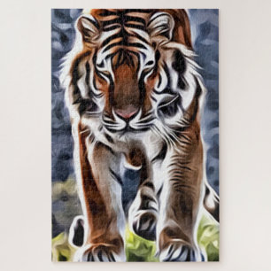 Puzzle Tigre à patte