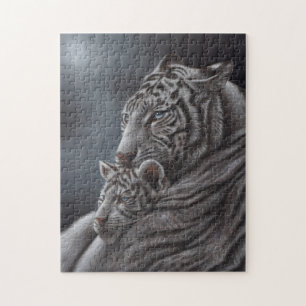Puzzle Tigre blanc