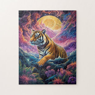 Puzzle Tigre cosmique