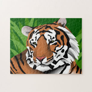 Puzzle Tigre Dans La Jungle