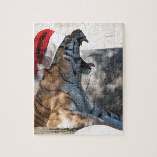 Puzzle Tigre du Bengale de Noël