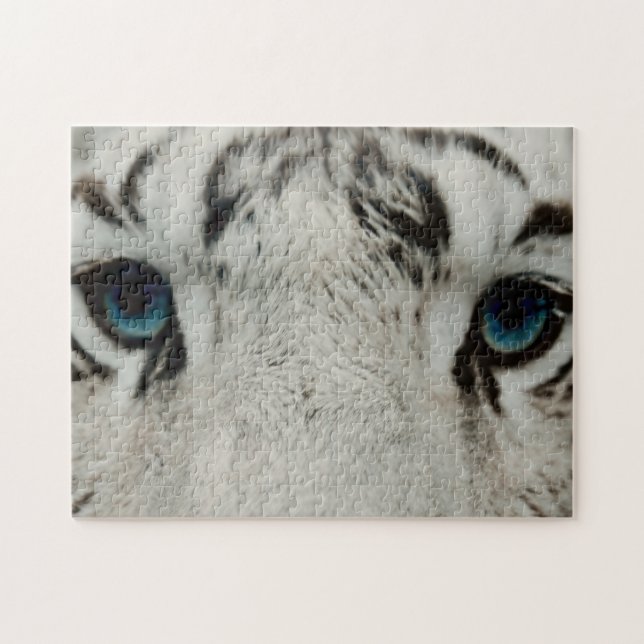 Puzzle Tigre sibérien blanc (Horizontal)