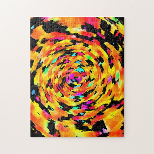 Puzzle Tigress Abstrait (Vertical)