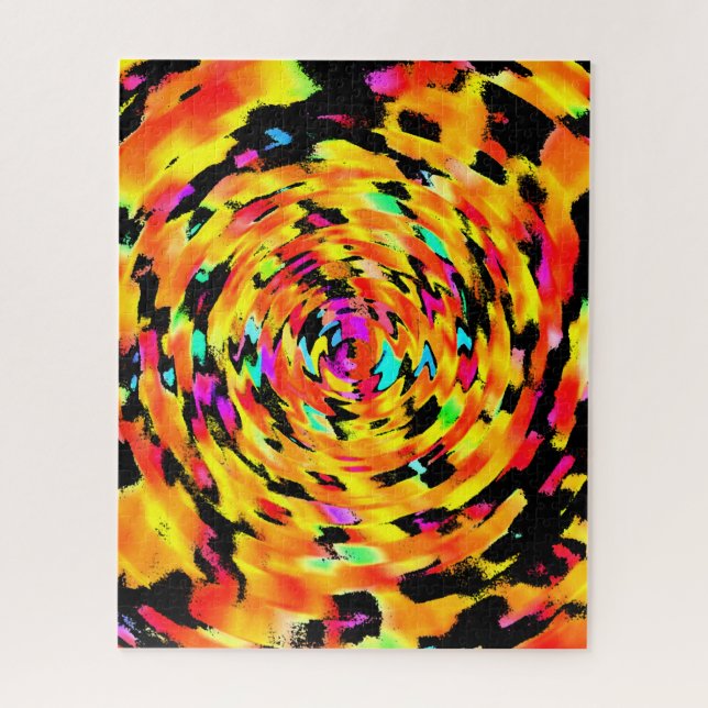 Puzzle Tigress Abstrait (Vertical)