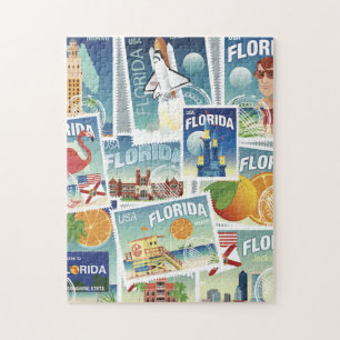 Puzzle Timbres de la Floride