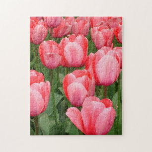 Puzzle Tip Toe Thru the Tulips, 11" x 14", 252 pcs