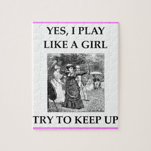 PUZZLE TIR À L'ARC (Vertical)