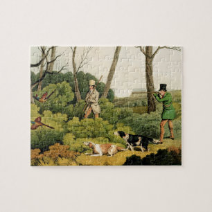 Puzzle "Tir de faisan", pub. par Thomas McLean, 1820 (