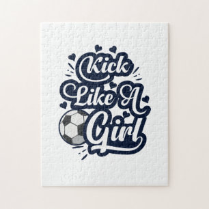 Puzzle Tire Comme Une Fille