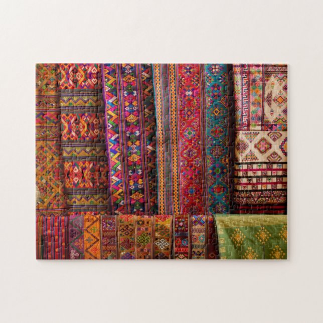 Puzzle Tissus du Bhoutan à vendre (Horizontal)