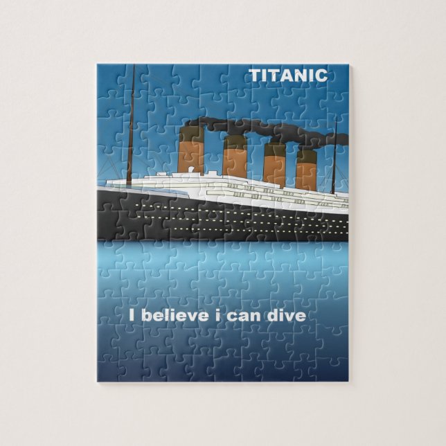 Puzzle titanic dive (Vertical)