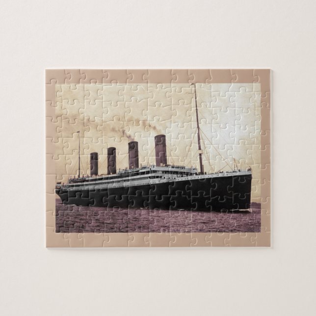 Puzzle Titanic en mer (Horizontal)