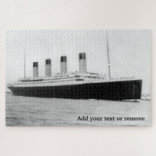 Puzzle Titanic quittant Southampton le 10 avril 1912,