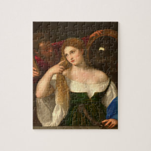 Puzzle Titien - Femmes Avec Miroir
