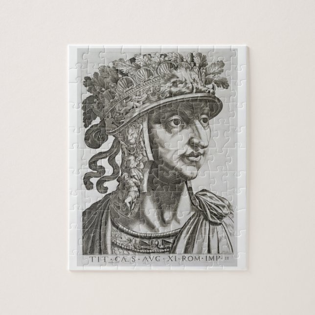 Puzzle Titus César (39-81 ANNONCE), 1596 (gravure) (Vertical)
