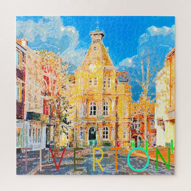 Puzzle Tiverton, Devon, Royaume-Uni (Vertical)
